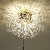 Luminaire Plafonnier en Cristal, Lustres de Feu d'Artifice Moderne